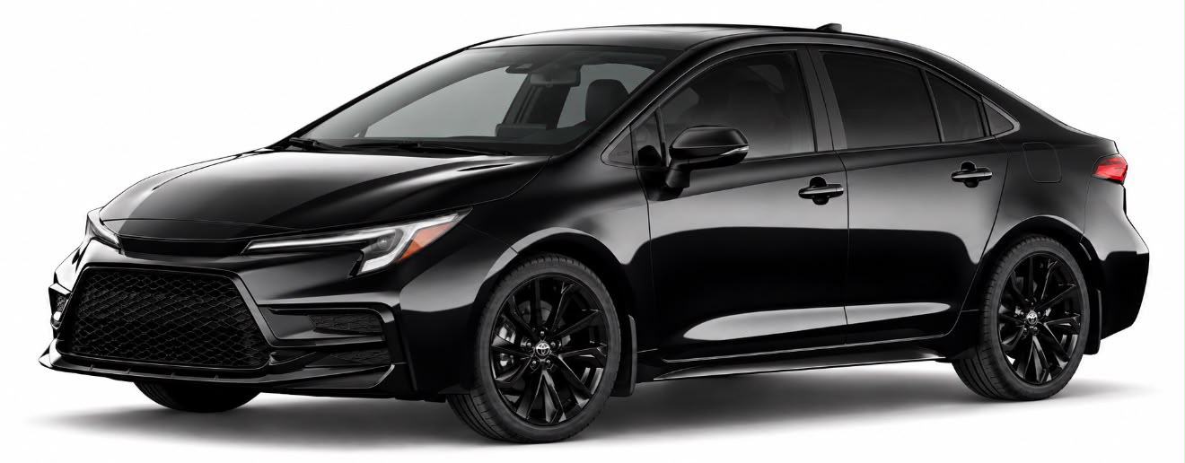 Private sedan available for airport transfers